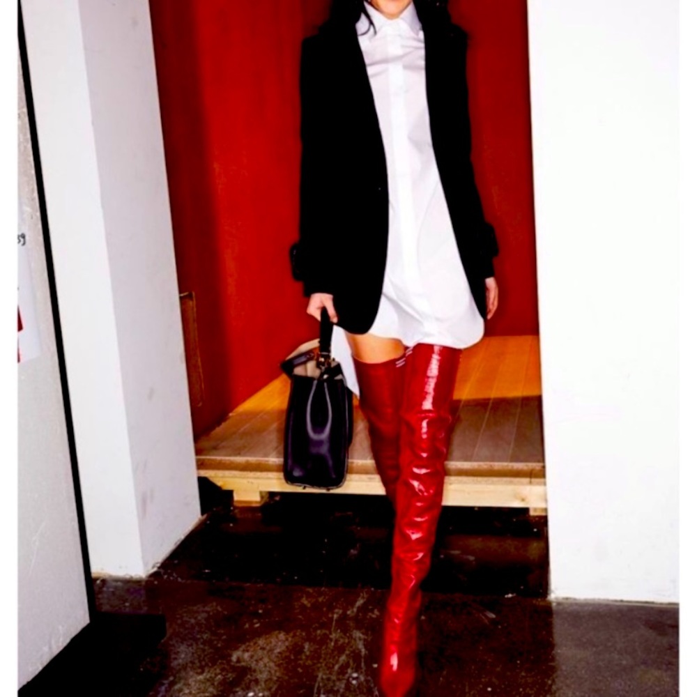 Authentic Fendi Thigh High Boots